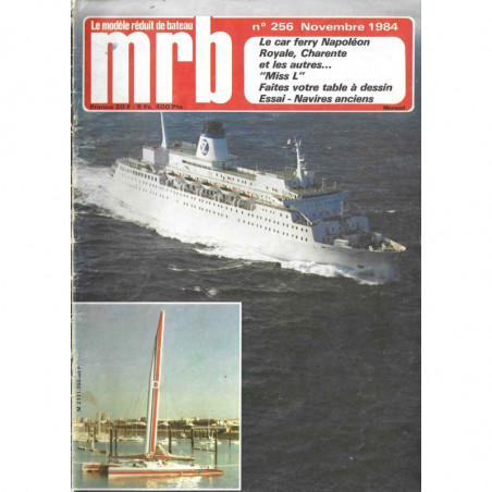 Couverture Modèle Réduit Bateau 256