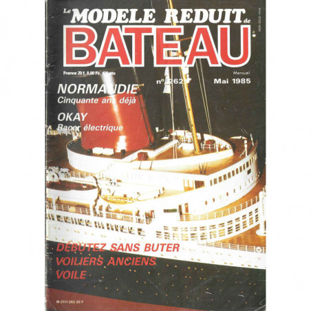 Couverture Modèle Réduit Bateau 262