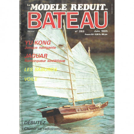 Couverture Modèle Réduit Bateau 263