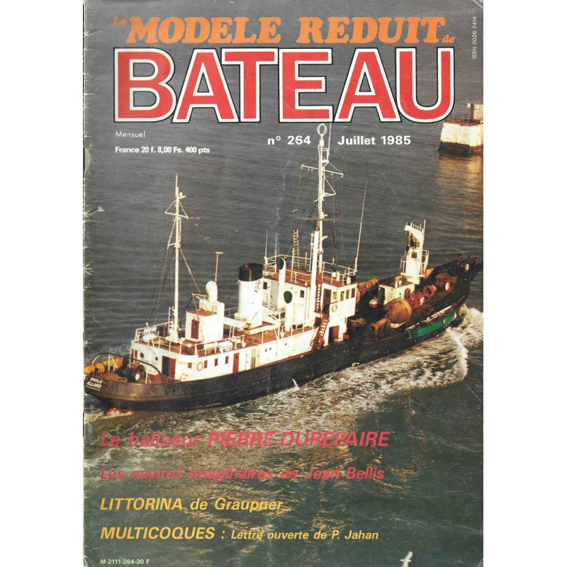 Couverture Modèle Réduit Bateau 264