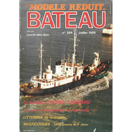 Couverture Modèle Réduit Bateau 264