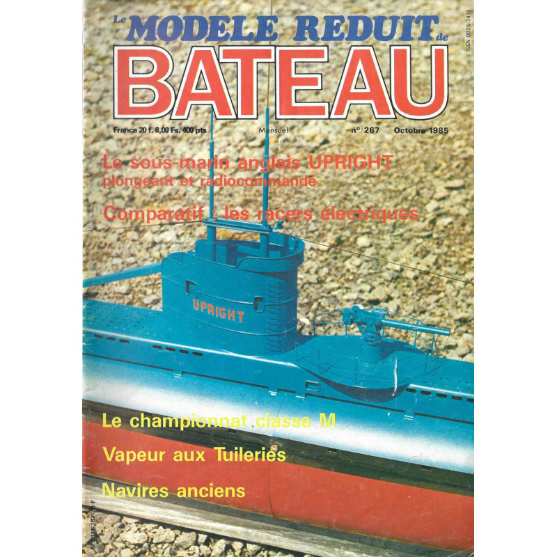 Couverture Modèle Réduit Bateau 267