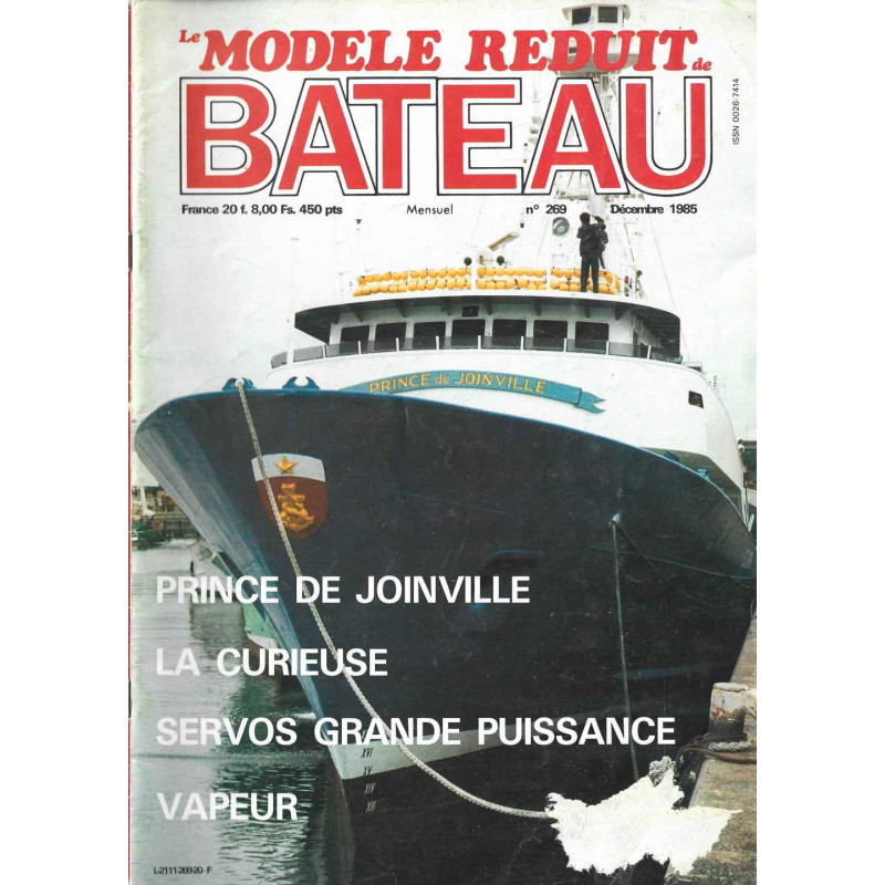 Couverture Modèle Réduit Bateau 269