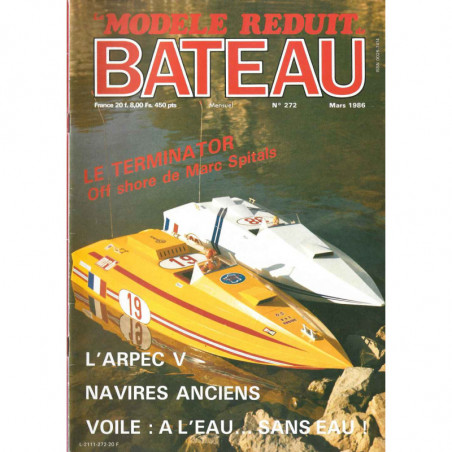 Couverture Modèle Réduit Bateau 272