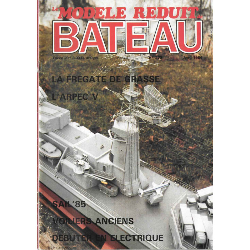Couverture Modèle Réduit Bateau 273