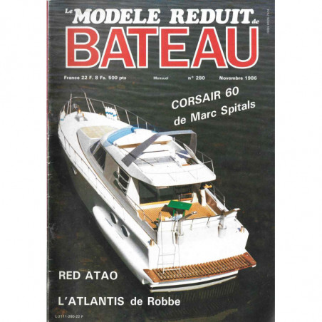 Couverture Modèle Réduit Bateau 280