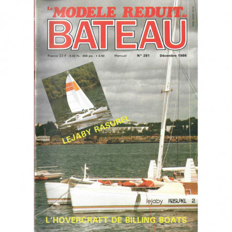 Couverture Modèle Réduit Bateau 281