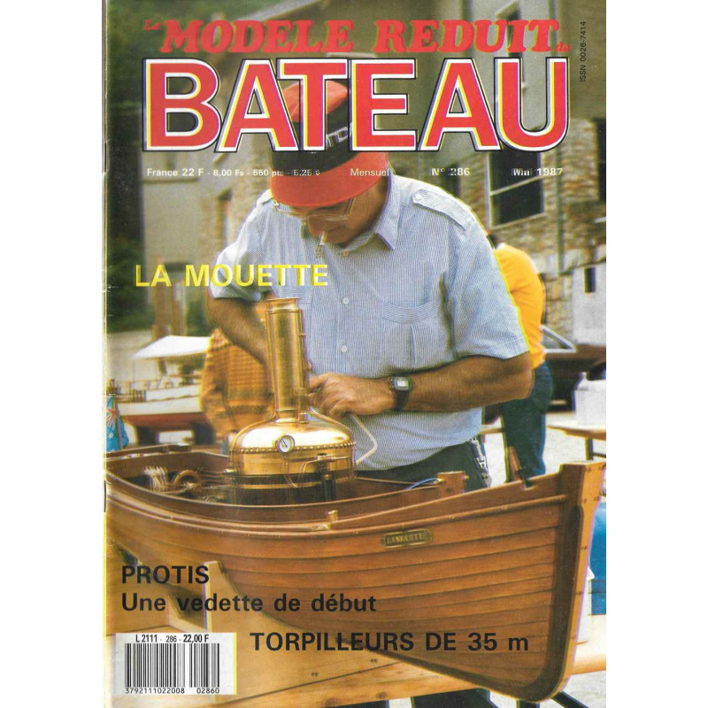 Couverture Modèle Réduit Bateau 286