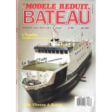 Couverture Modèle Réduit Bateau 287