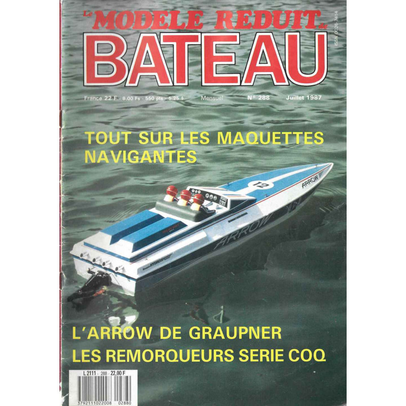 Couverture Modèle Réduit Bateau 288