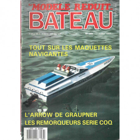 Couverture Modèle Réduit Bateau 288
