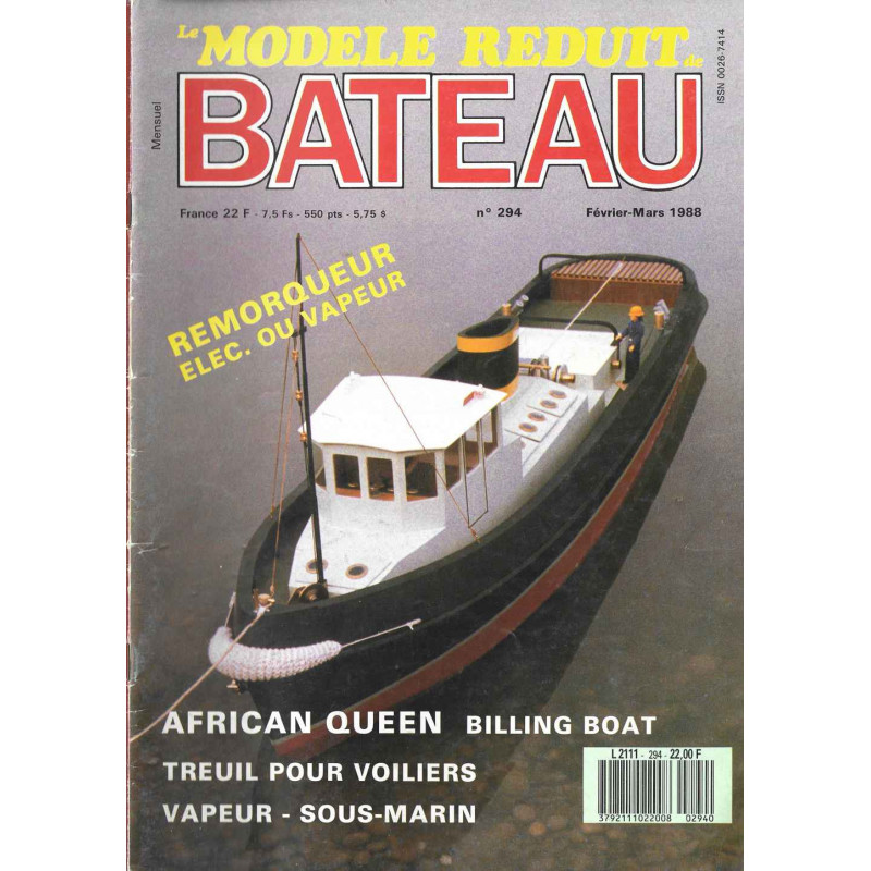 Couverture Modèle Réduit Bateau 294