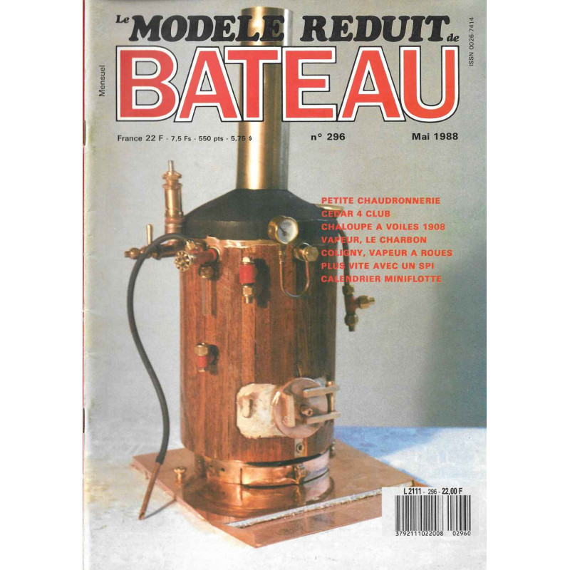 Couverture Modèle Réduit Bateau 296