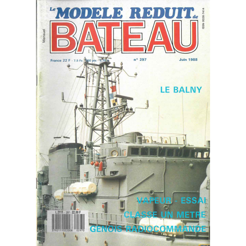 Couverture Modèle Réduit Bateau 297