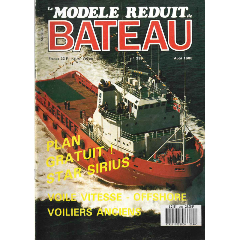 Couverture Modèle Réduit Bateau 299