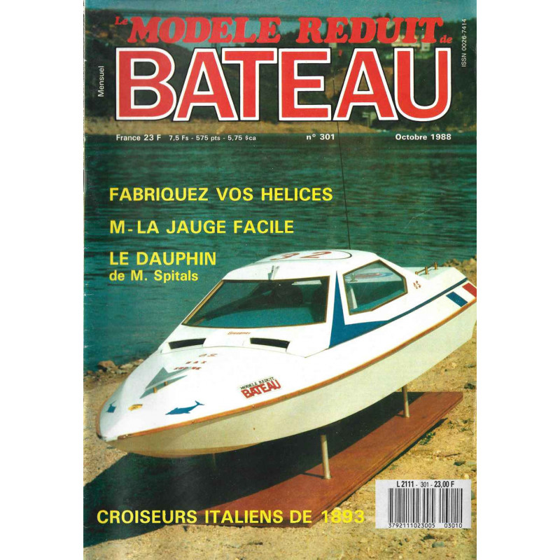 Couverture Modèle Réduit Bateau 301
