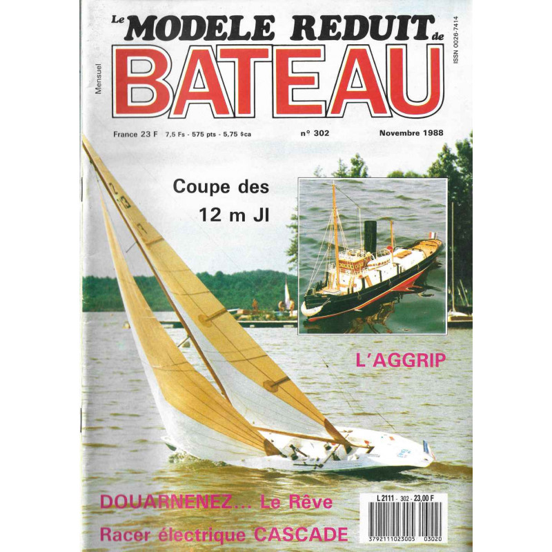 Couverture Modèle Réduit Bateau 302
