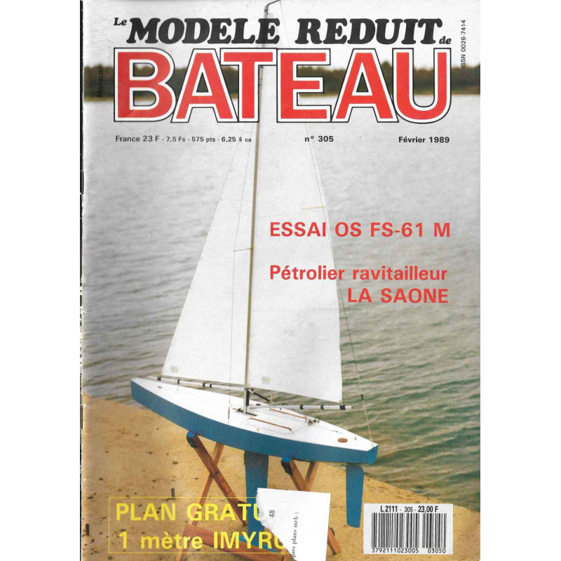 Couverture Modèle Réduit Bateau 305