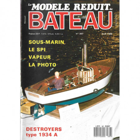 Couverture Modèle Réduit Bateau 307