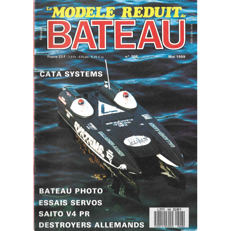 Couverture Modèle Réduit Bateau 308