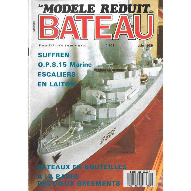 Couverture Modèle Réduit Bateau 309
