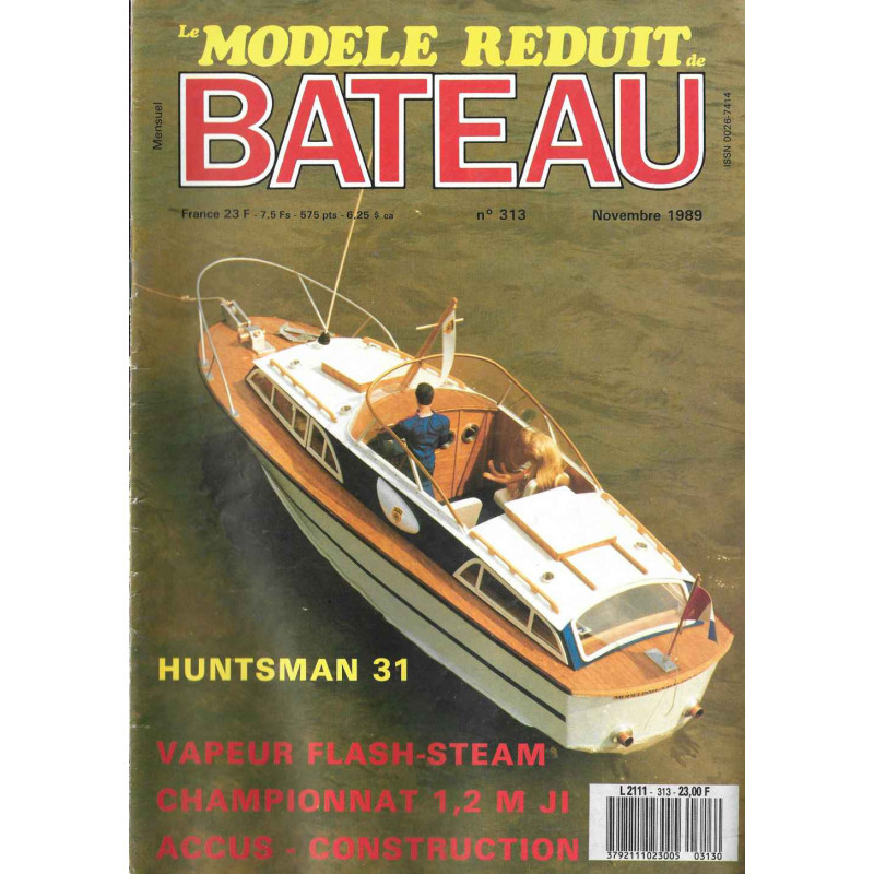 Couverture Modèle Réduit Bateau 313