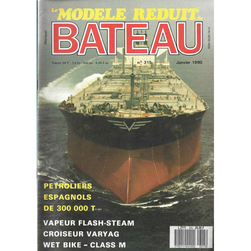 Couverture Modèle Réduit Bateau 315