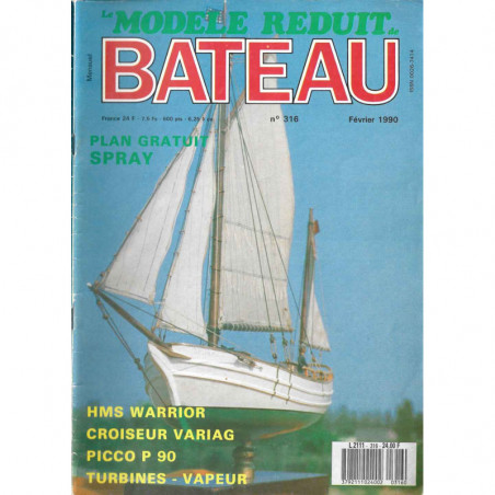 Couverture Modèle Réduit Bateau 316