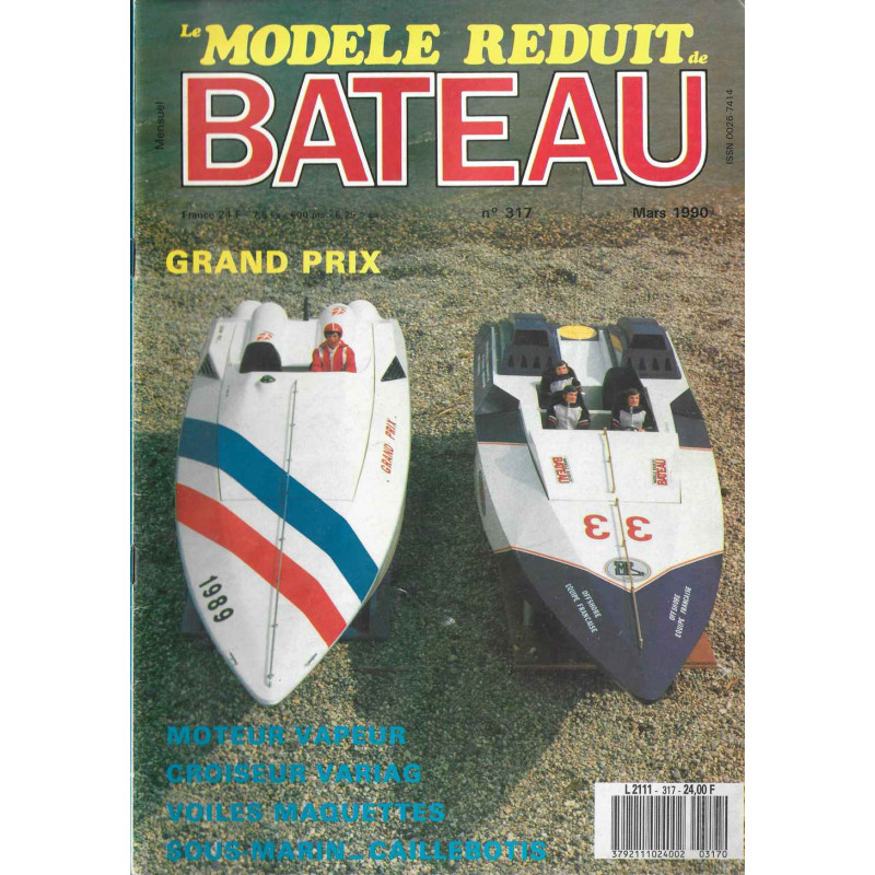 Couverture Modèle Réduit Bateau 317