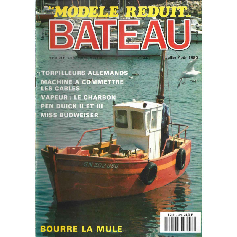 Couverture Modèle Réduit Bateau 321