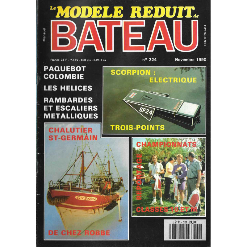 Couverture Modèle Réduit Bateau 324