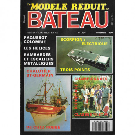 Couverture Modèle Réduit Bateau 324