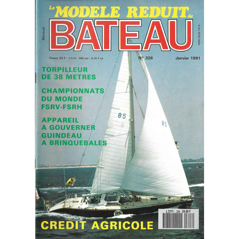 Couverture Modèle Réduit Bateau 326