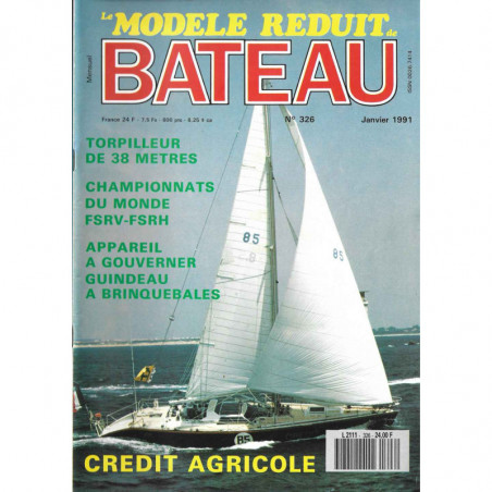 Couverture Modèle Réduit Bateau 326