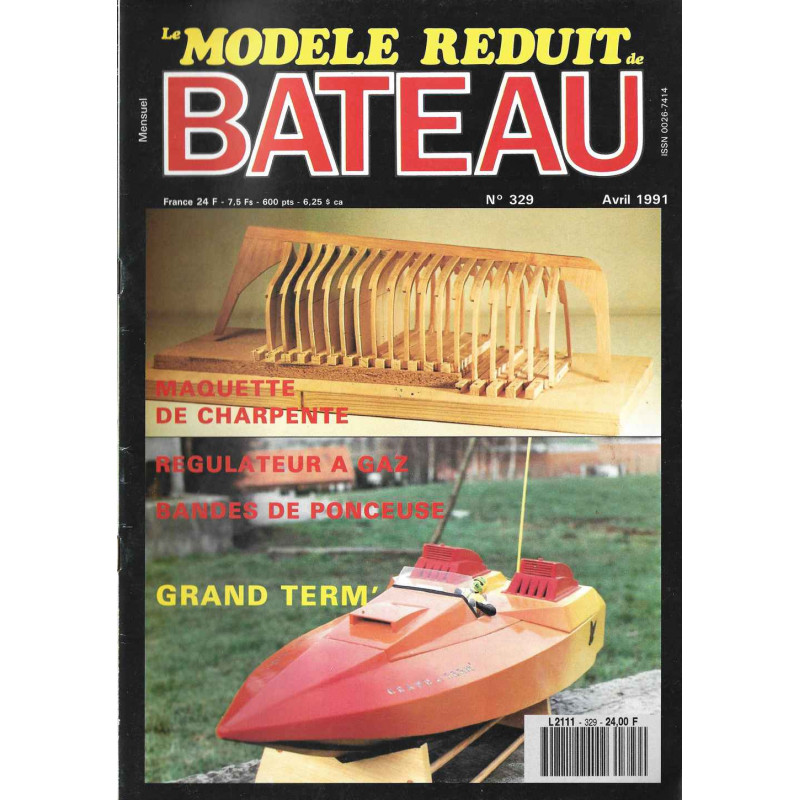 Couverture Modèle Réduit Bateau 329