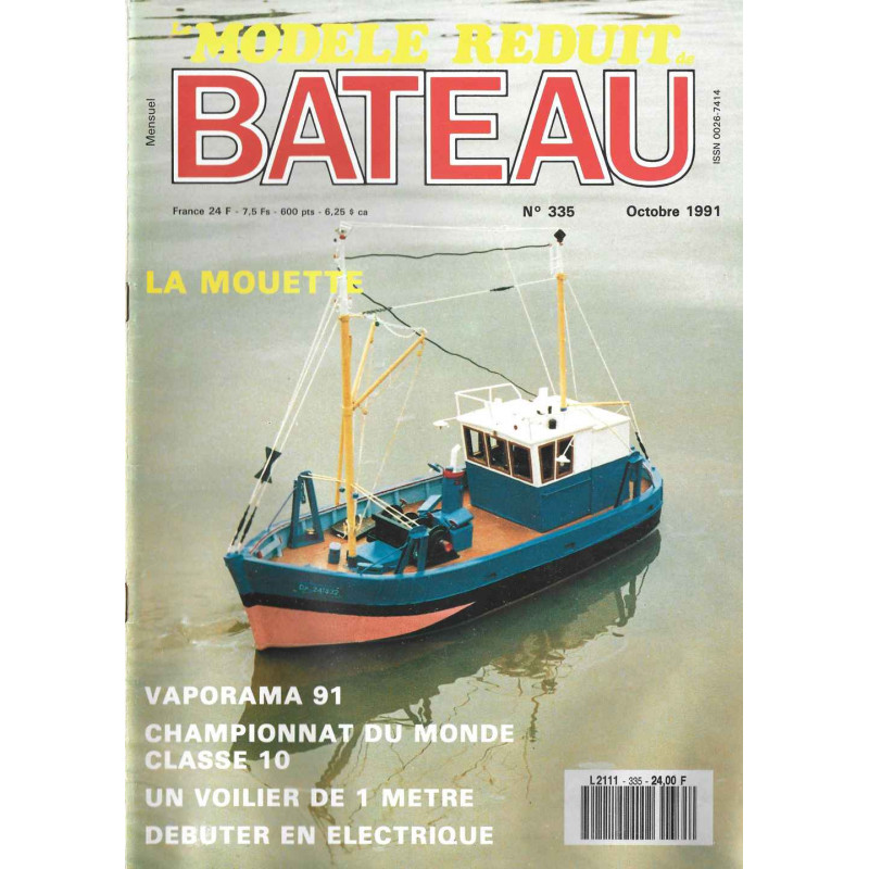 Couverture Modèle Réduit Bateau 335