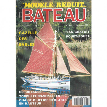 Couverture Modèle Réduit Bateau 336