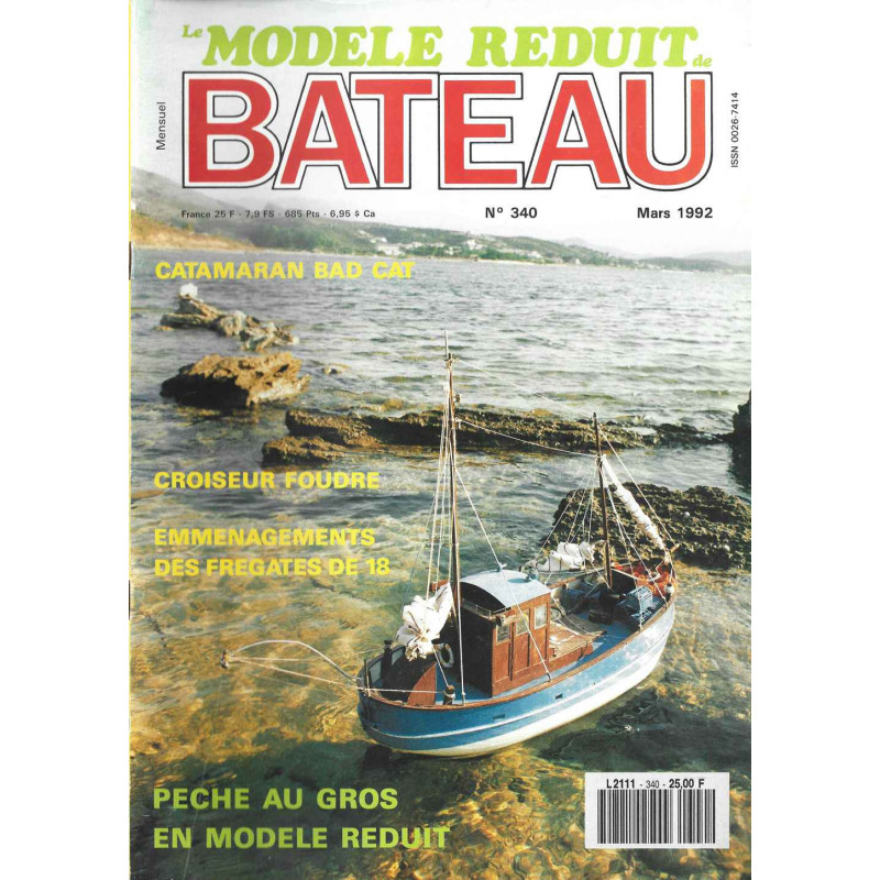 Couverture Modèle Réduit Bateau 340