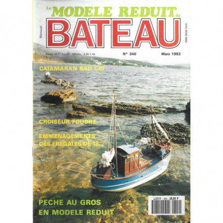 Couverture Modèle Réduit Bateau 340