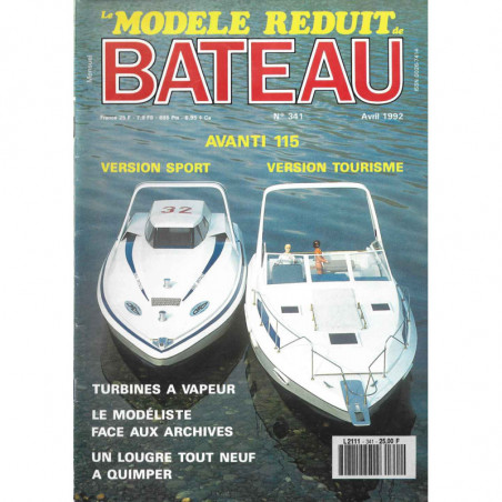 Couverture Modèle Réduit Bateau 341