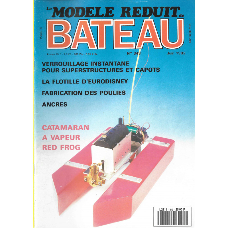 Couverture Modèle Réduit Bateau 343