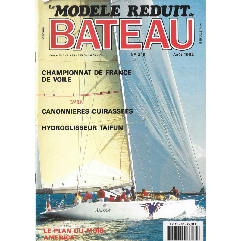 Couverture Modèle Réduit Bateau 345