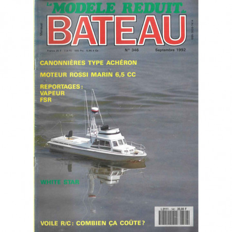 Couverture Modèle Réduit Bateau 346