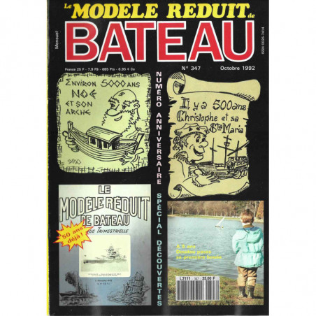 Couverture Modèle Réduit Bateau 347