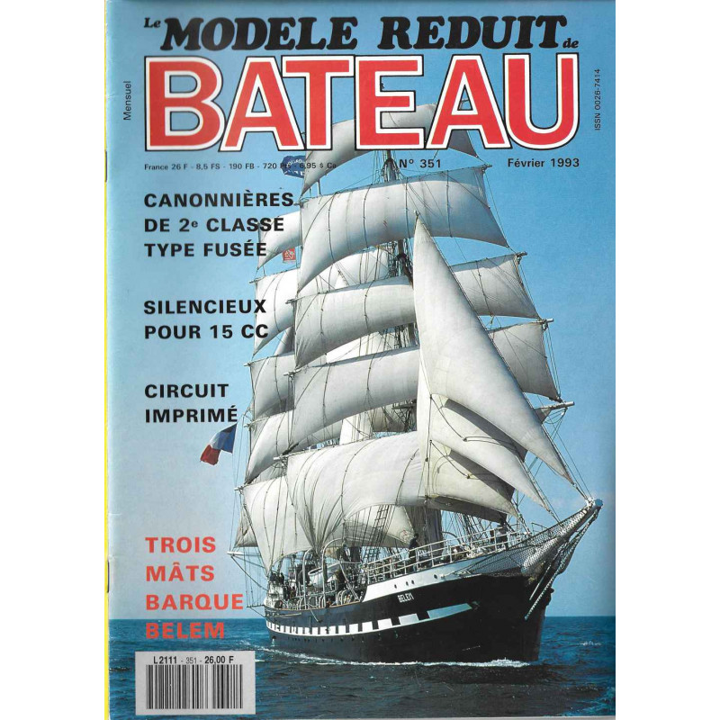 Couverture Modèle Réduit Bateau 351