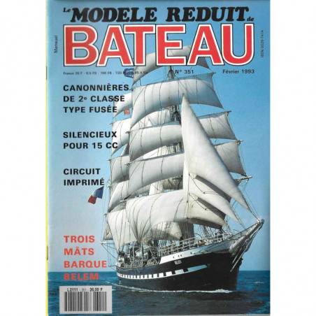 Couverture Modèle Réduit Bateau 351