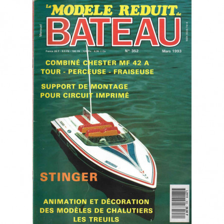 Couverture Modèle Réduit Bateau 352
