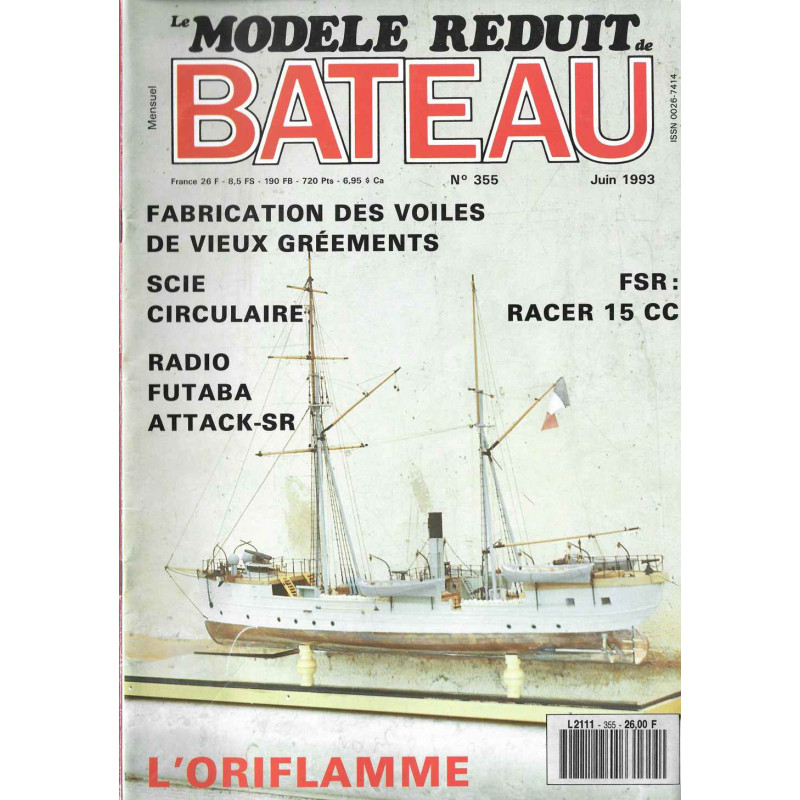 Couverture Modèle Réduit Bateau 355