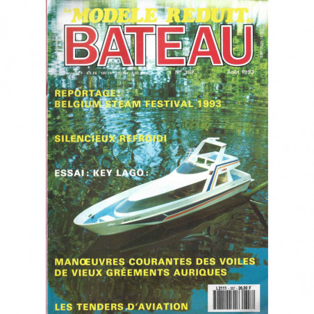 Couverture Modèle Réduit Bateau 357