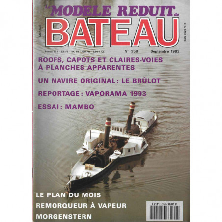 Couverture Modèle Réduit Bateau 358